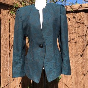 Blue & Black Blazer